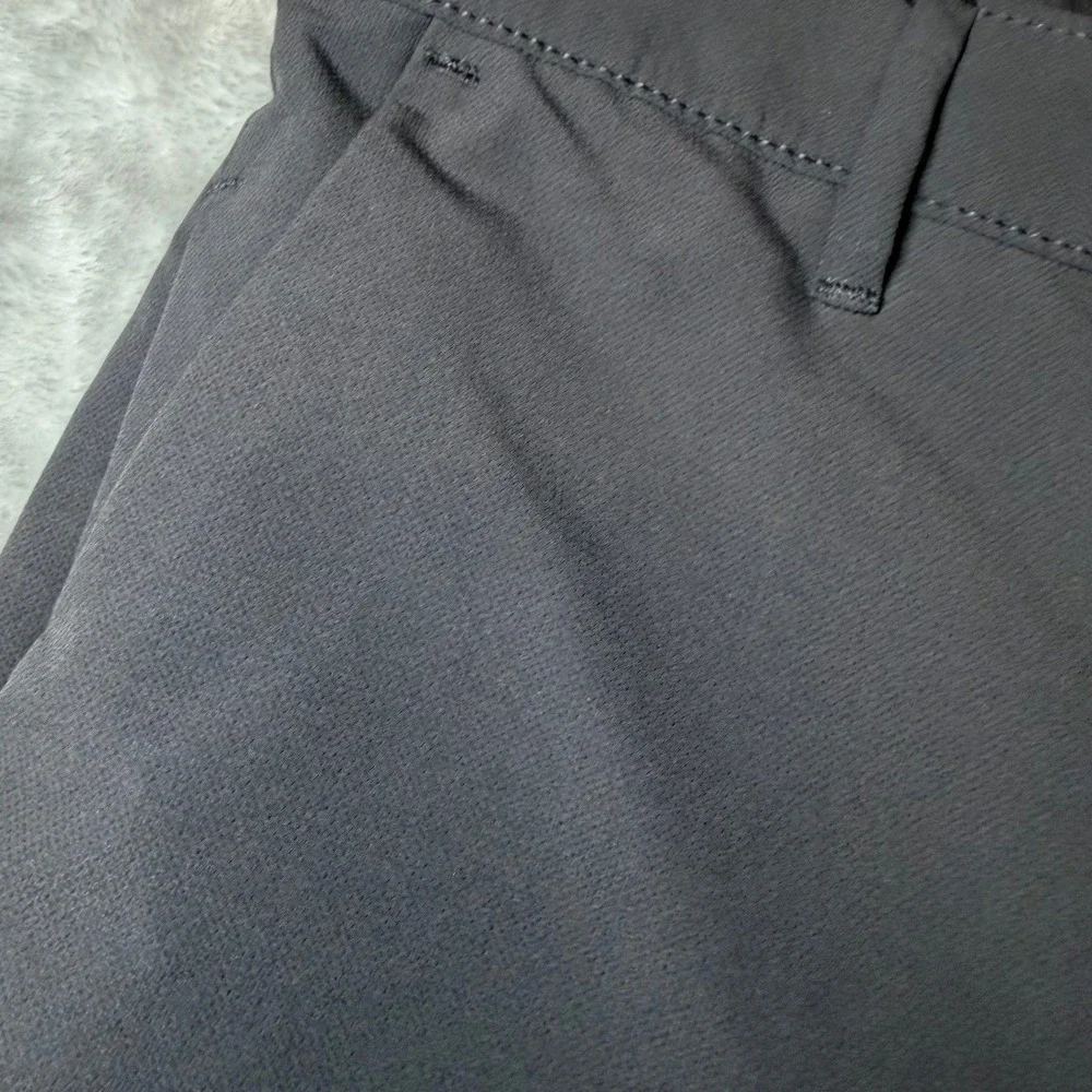 Banana Republic Mens Size 32x32 Traveler Performance Pants Black Stretch Dress